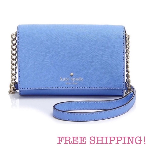 kate spade Handbags - NEW KATE SPADE Delphinium Blue Crossbody Bag